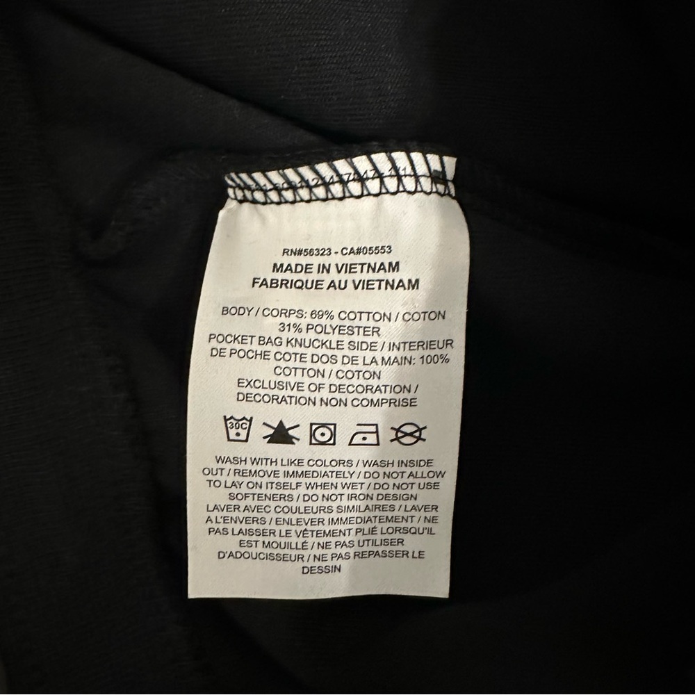 Nike NWT Black Drawstring Skirt with Center Slit - Picture 8 of 9